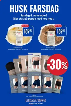Forhåndsvisning av Rema 1000 kundeavis gyldig fra 25/10/2026 | Side: 18 | Produkter: Sjokoladekake, Sjokolade, Marsipankake, Marsipan
