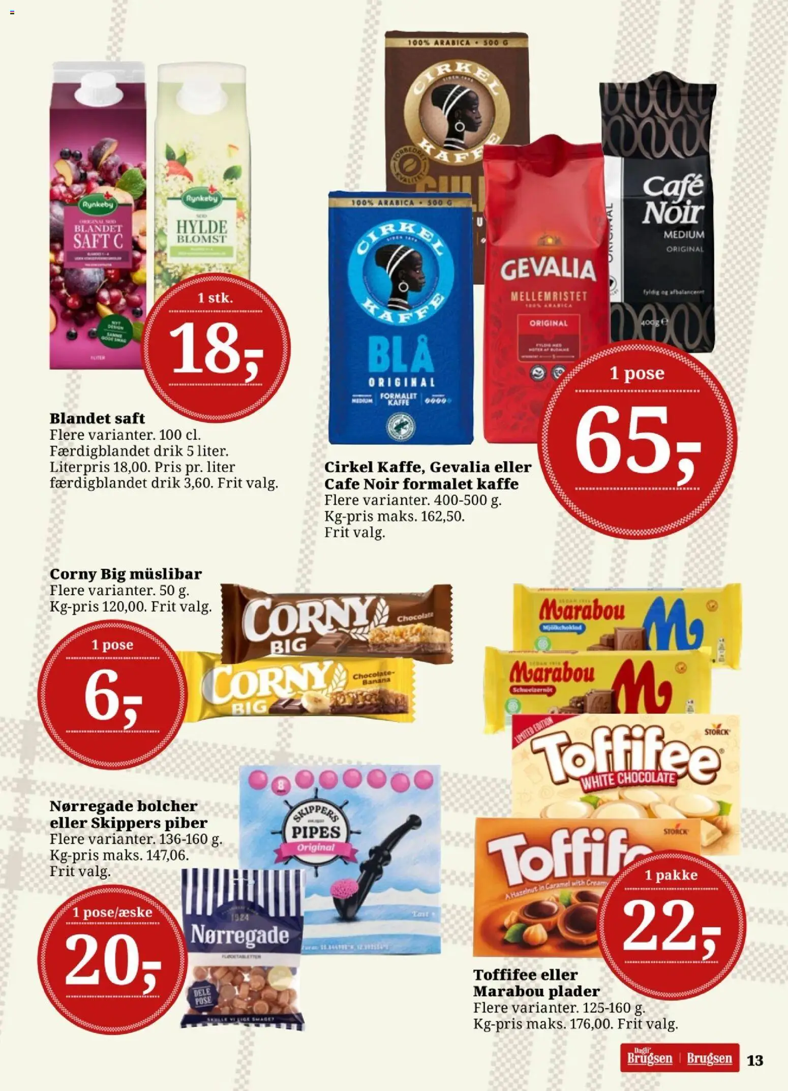 Dagli'Brugsen tilbudsavis – gyldig fra 05.06.2026 | Side: 14 | Produkter: Kaffe, Hylde