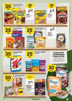 Pré-visualização BARRAS DE CEREAIS PACK POUPANCA CONTINENTE CHOCOLATE NEGRO E AMENDOINS, EMB.: 10 X 21 G válido de 21.04.2026 | Página: 11 | Produtos: Amendoins, Granola, Nestlé, Cereais