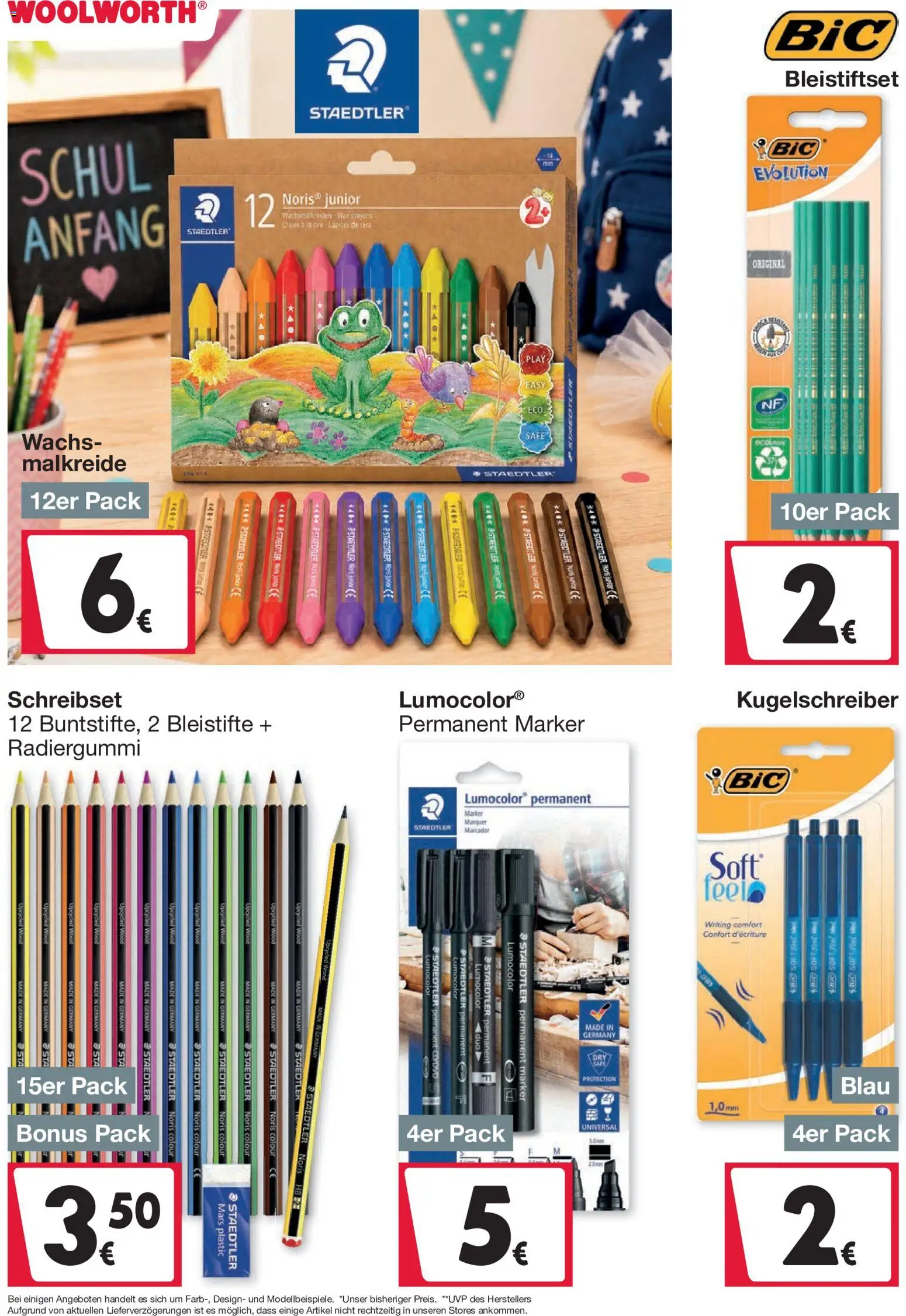 Woolworth Prospekt zum Schulstart – gültig ab 03.08.2026 | Seite: 6