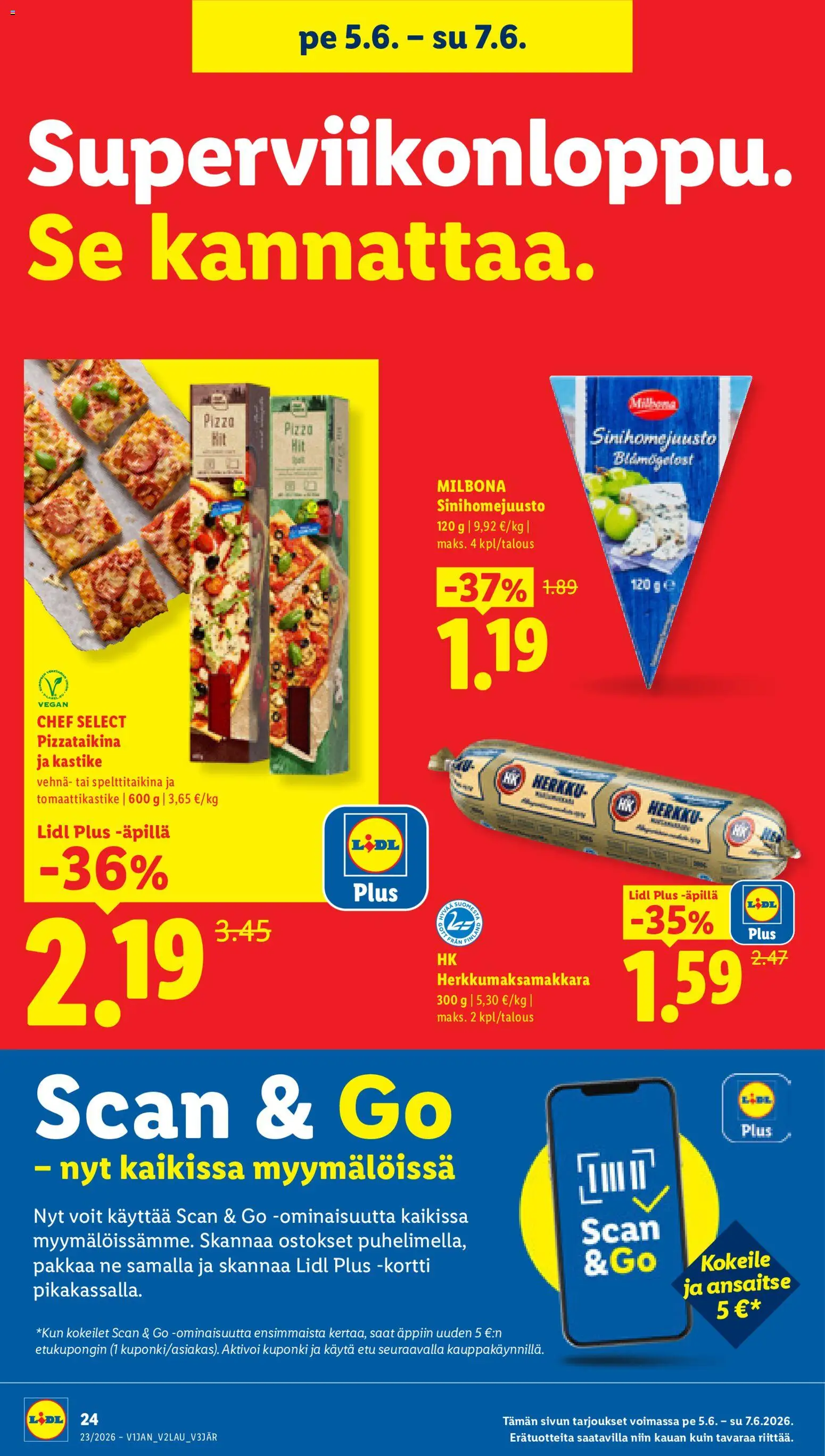 Lidl tarjoukset - Tampere – voimassa 04.06.2026 alkaen | Sivu: 32 | Tuotteet: Pizzataikina, Pizza, Tomaattikastike