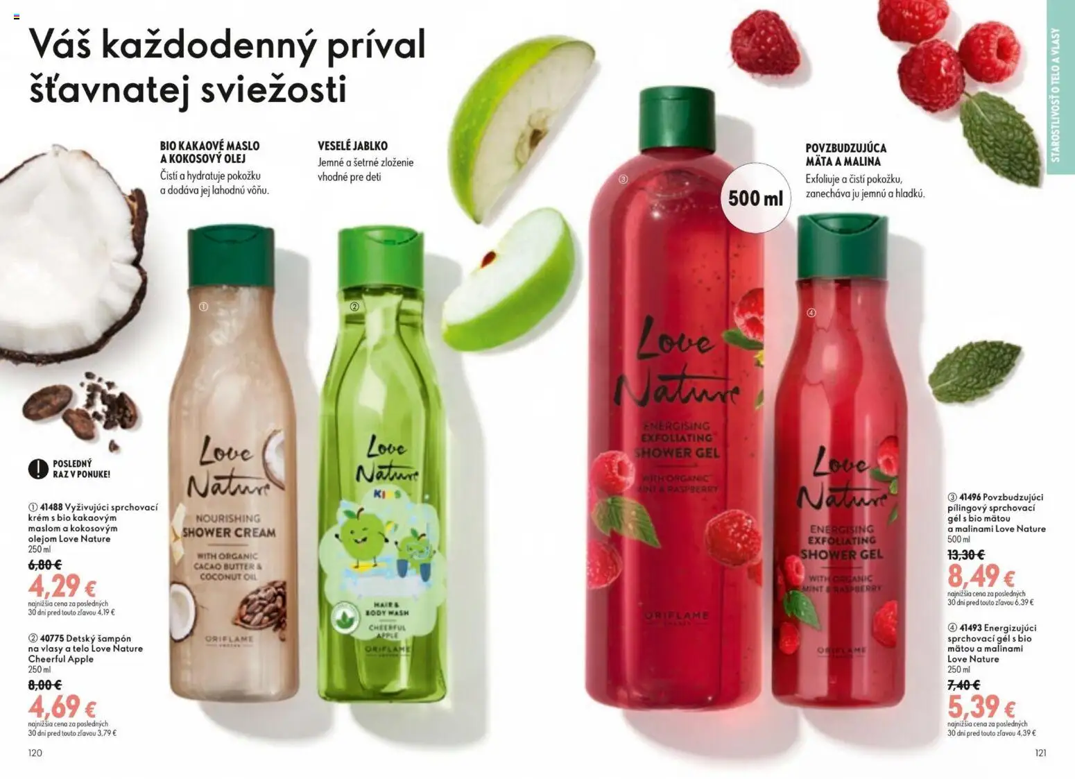 Nové Oriflame akcie – leták je platný od 19.08.2026 | Strana: 61 | Produkty: Maslo, Apple, Šampón, Krém