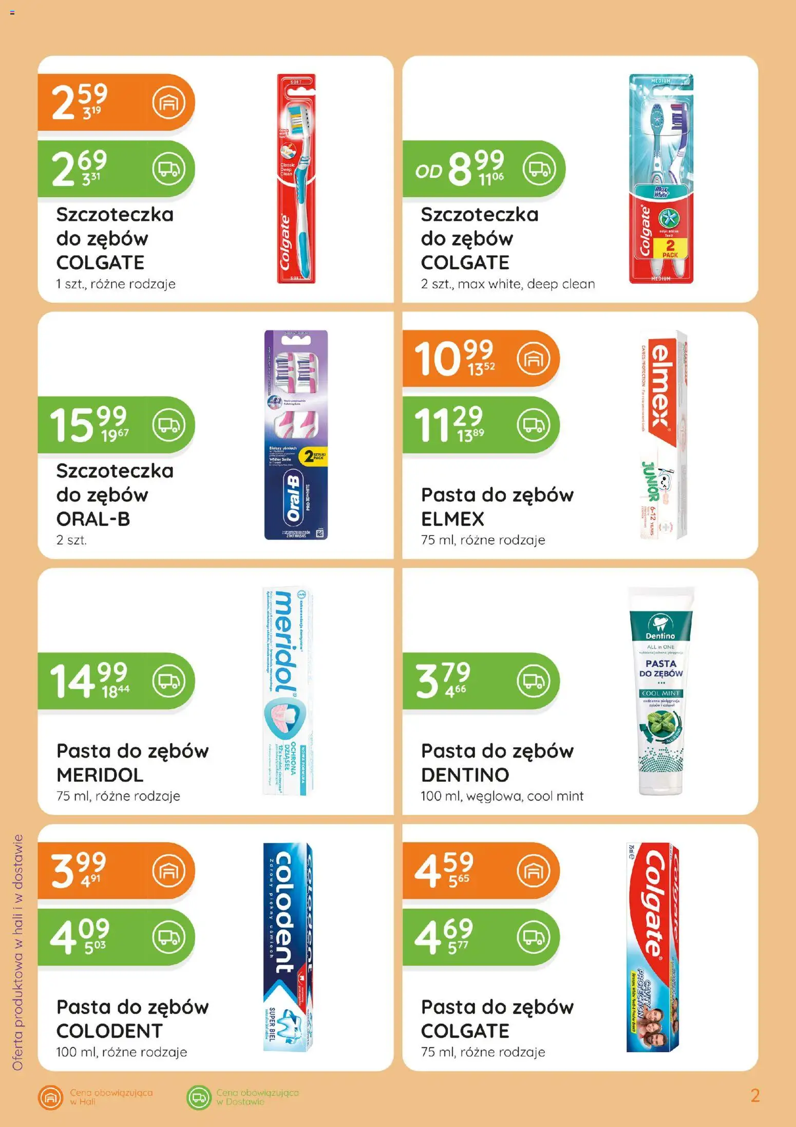 Eurocash gazetka - Katalog Chemiczny od 01.10.2026 | Strona: 2 | Produkty: Pasta, Pasta do zębów, Szczoteczka do zębów