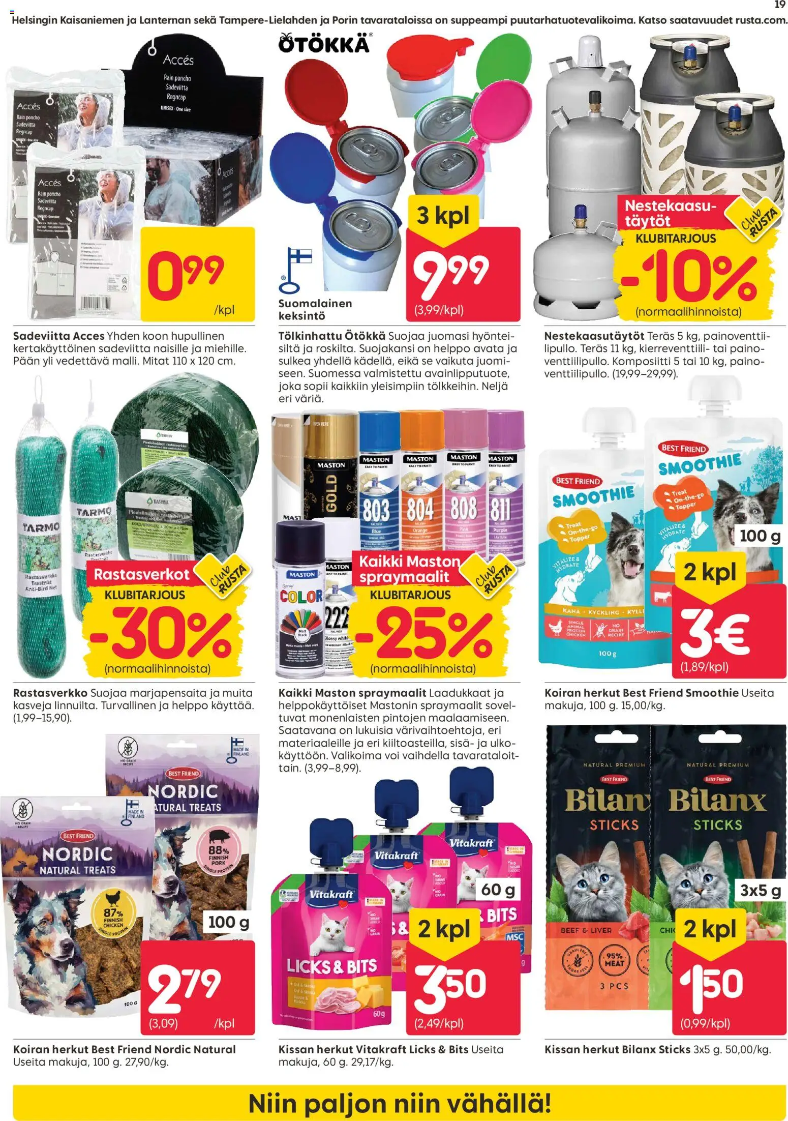 Rusta tarjoukset – voimassa 22/06/2026 alkaen | Sivu: 19