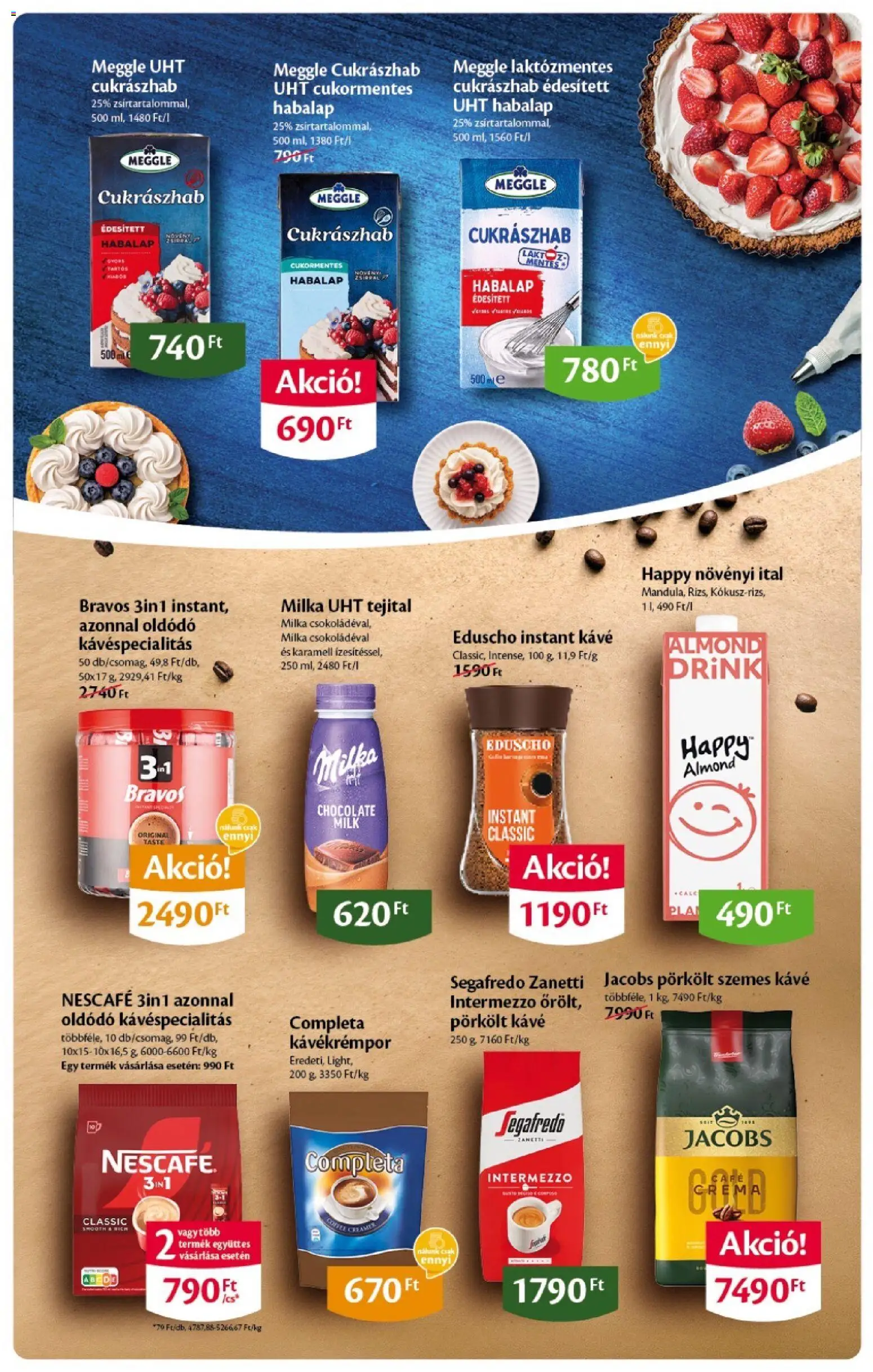 EcoFamily akciós ujság - amely érvényes a következő dátumtól: 07.05.2026 | Oldal: 8 | Termékek: Nescafé, Kávé, Szemes kávé, Instant kávé