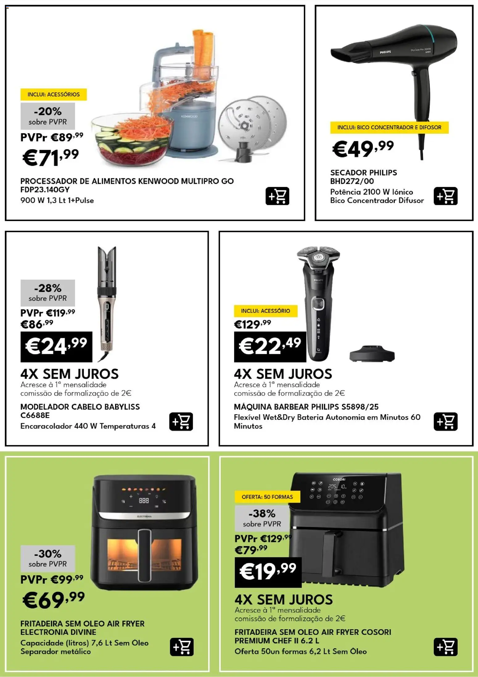 Radio Popular folheto │ válido de 07/10/2026 | Página: 13 | Produtos: Fritadeira, Air fryer, Bateria, Difusor