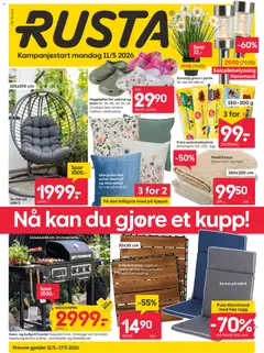 Forhåndsvisning av Rusta kundeavis gyldig fra 11.05.2026