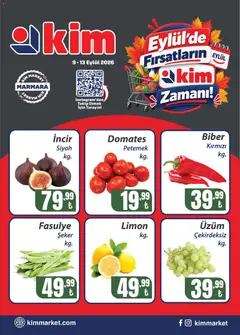 09 Eylül 2026 tarihinden itibaren geçerli olan Kim Market kataloğu önizlemesi