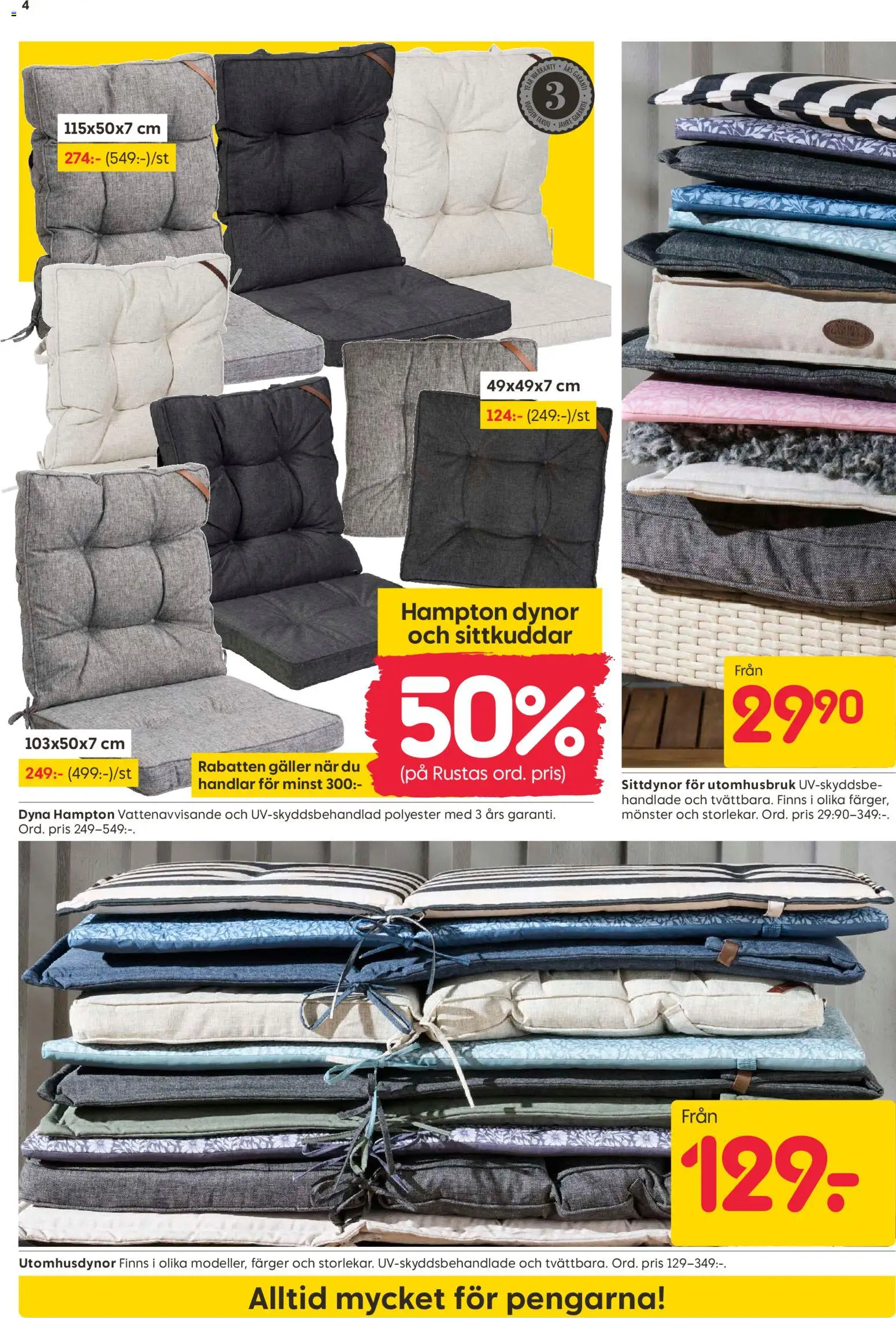 Rusta reklamblad aktuell från 25.05.2026 | Sida: 4