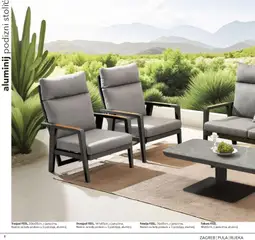 Vrtni namještaj 2026 Harvey Norman - Pregled kataloga iz trgovine Harvey Norman, vrijedi od 07.04.2026 | Stranica: 8 | Proizvodi: Trosjed, Fotelja, Tabure, Dvosjed