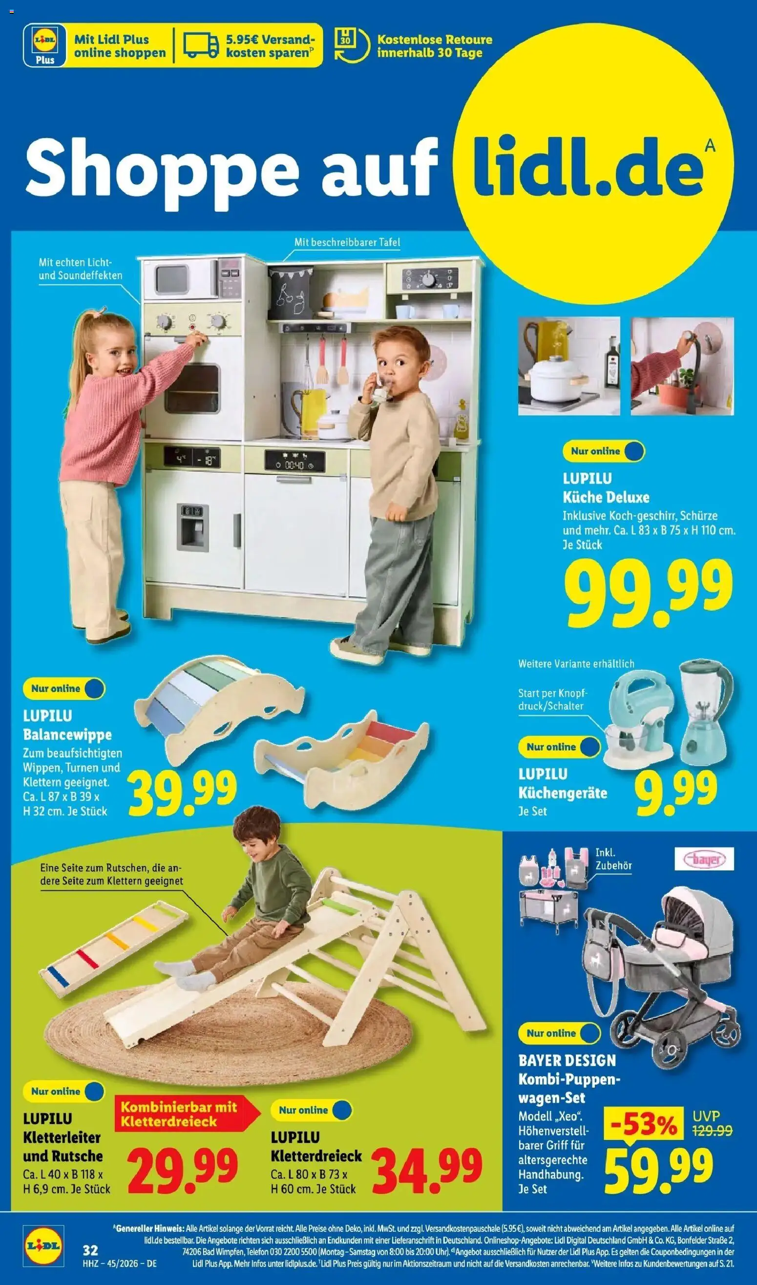 Lidl Prospekt Villingen-schwenningen (ab 02.11.2026) zum Blättern » Angebote | Seite: 50 | Produkte: Bad, Küche, Balance Board, Telefon