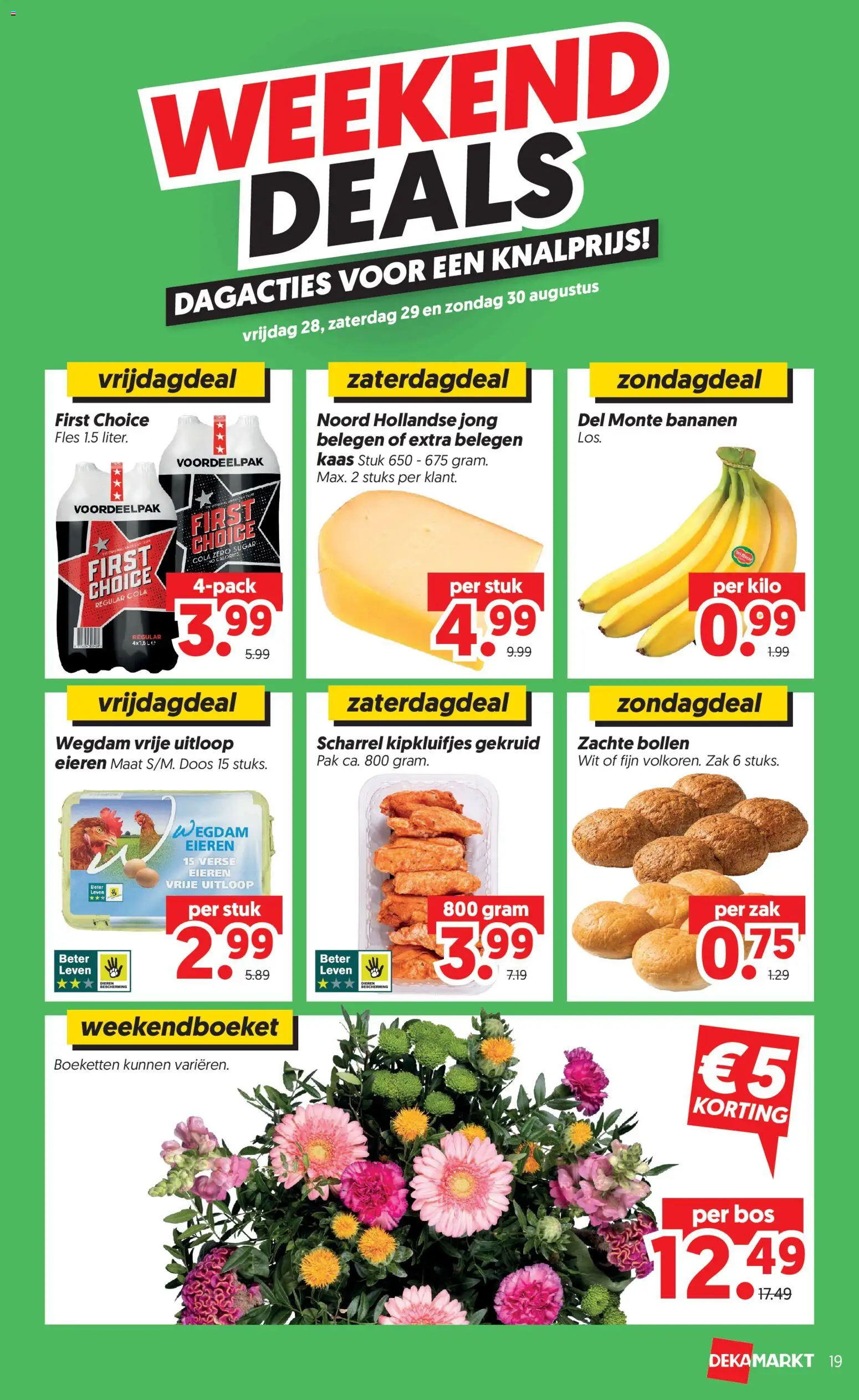 {H1} | Pagina: 21 | Producten: Eieren, Bananen, Fles, Zak