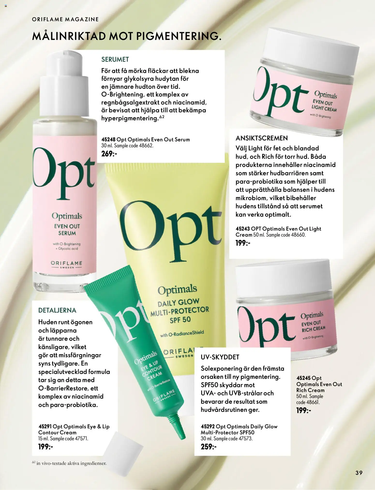 Oriflame reklamblad aktuell från 07/10/2026 | Sida: 39