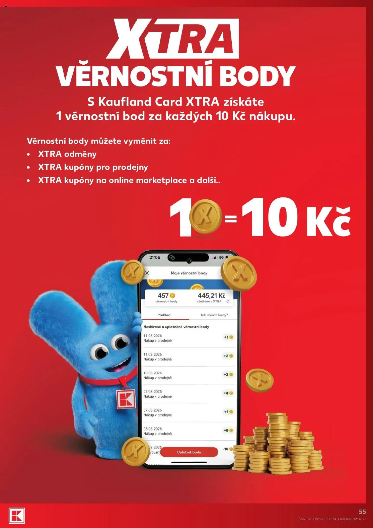 Kaufland leták - Praha 4 od 26.08.2026 | Strana: 55