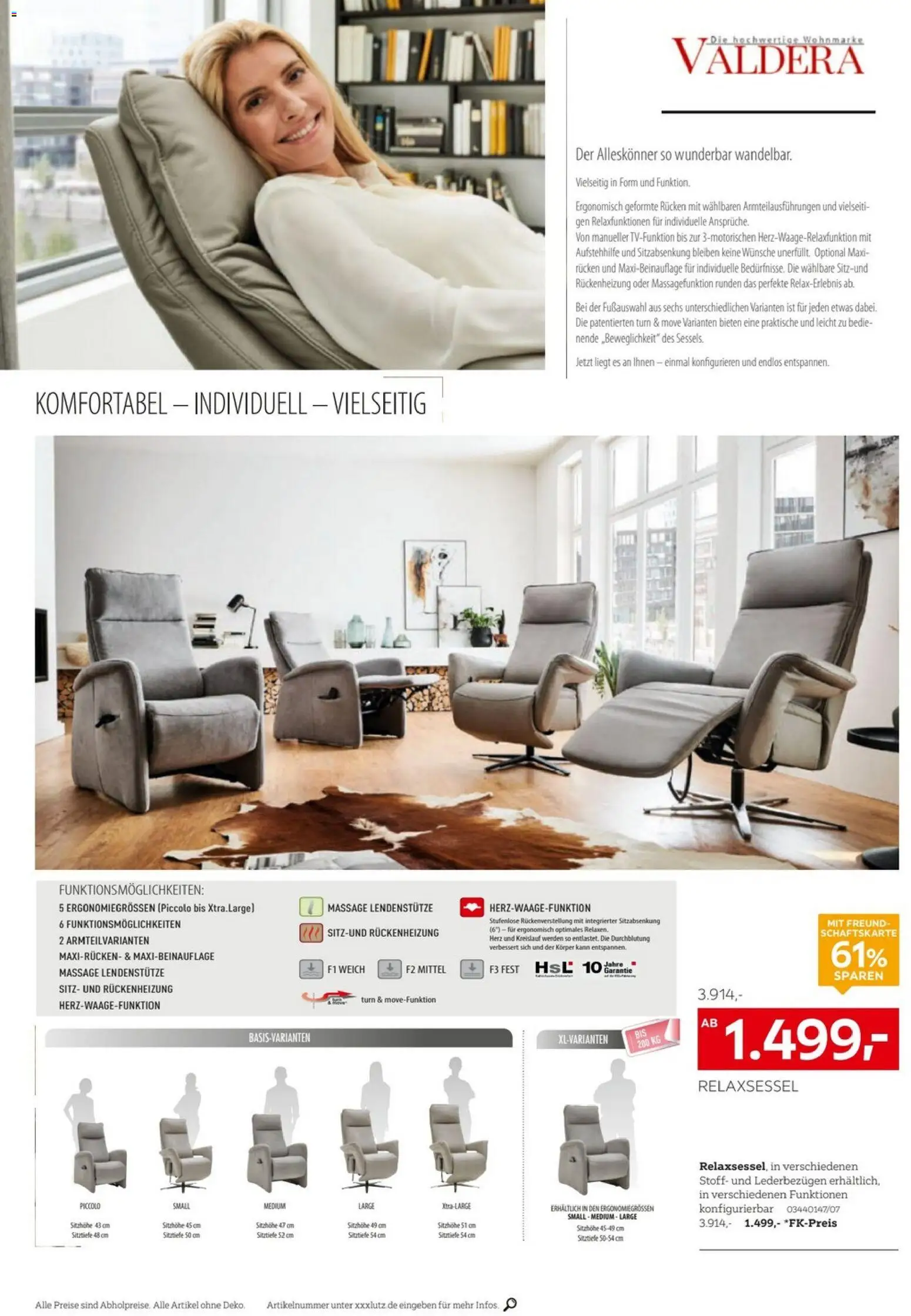 XXXLutz Wohnen Spezial – gültig ab 01.08.2026 | Seite: 10 | Produkte: Relaxsessel