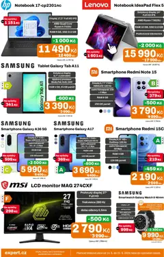 Náhled letáku Expert elektro leták od 14.05.2026 | Strana: 3 | Produkty: Smartphone, Tablet, Monitor, Klávesnice