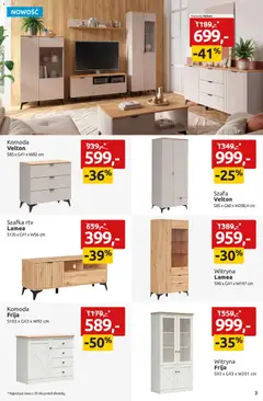 Pogląd oferty "Black Red White promocje" - ważna od 29.06.2026 | Strona: 3 | Produkty: Szafa, Komoda, szafka RTV, Witryna