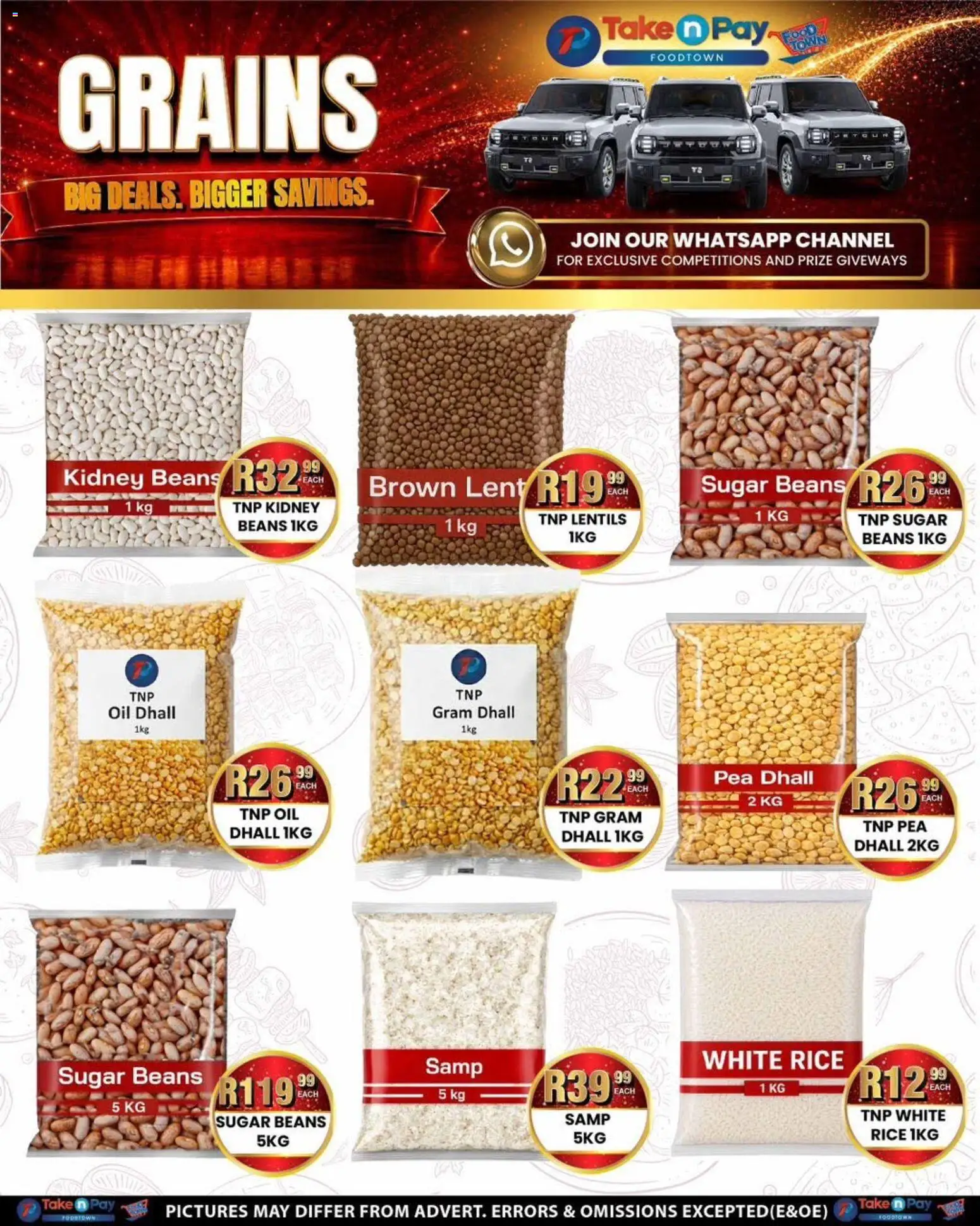 New Take n Pay catalogue – valid from 29/06/2026 | Page: 22 | Products: Oil, Rice, Sugar, Pea