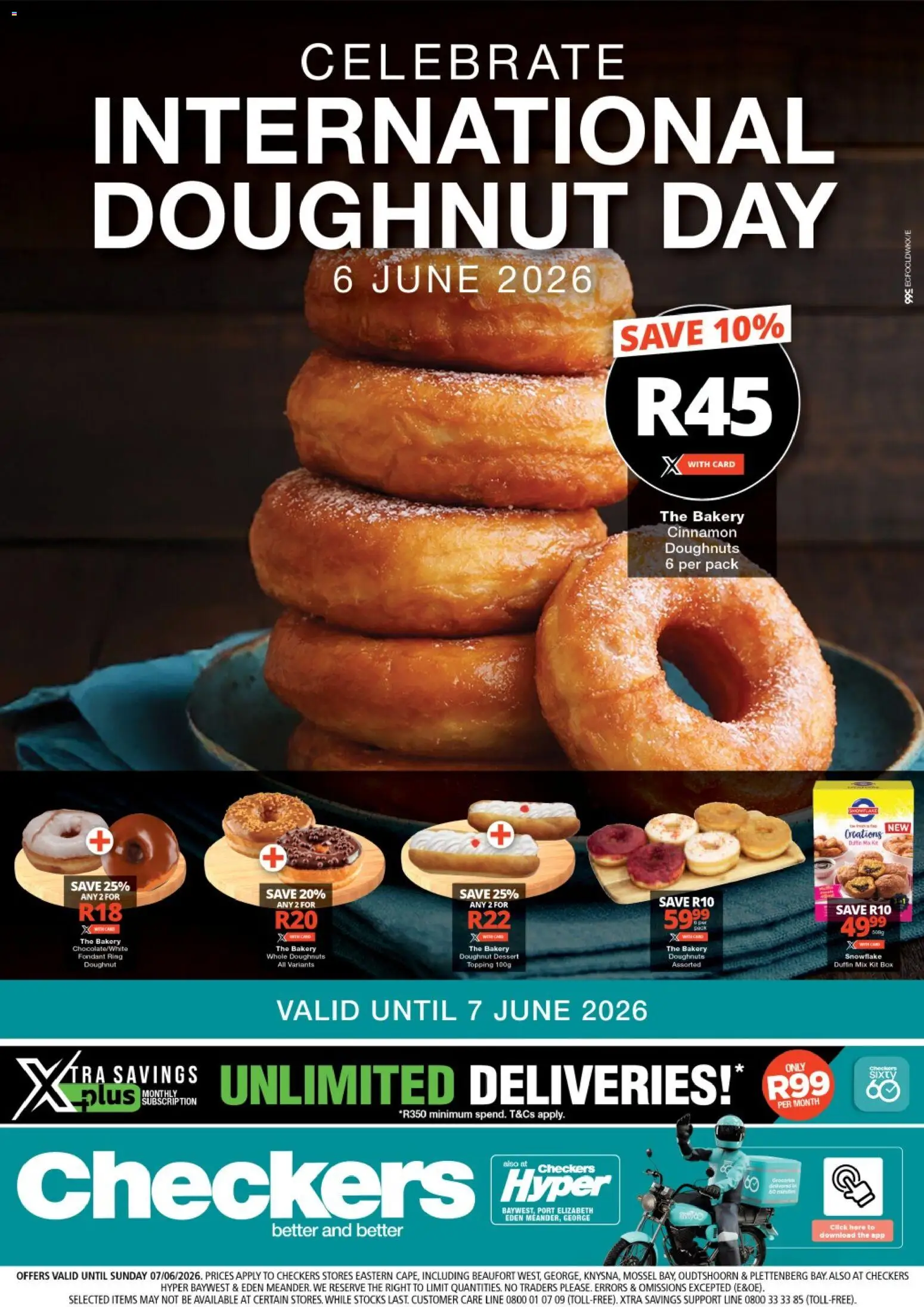 New Checkers catalogue – valid from 01.06.2026 | Page: 1 | Products: Bakery, Box