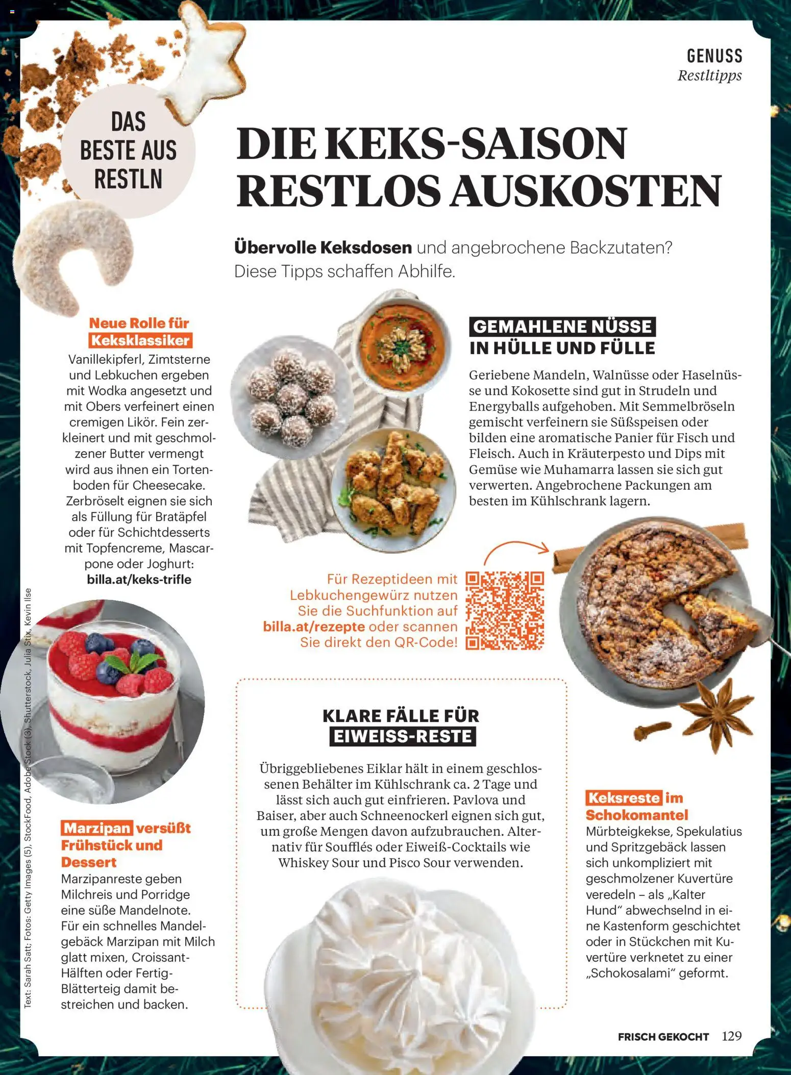 Billa AT akciós ujság - amely érvényes a következő dátumtól: 2026.11.01. | Oldal: 129 | Termékek: Croissant, Whiskey, Joghurt