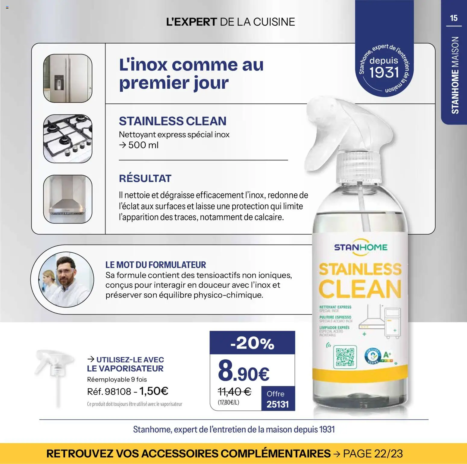 {H1} | Page: 15 | Produits: Vaporisateur