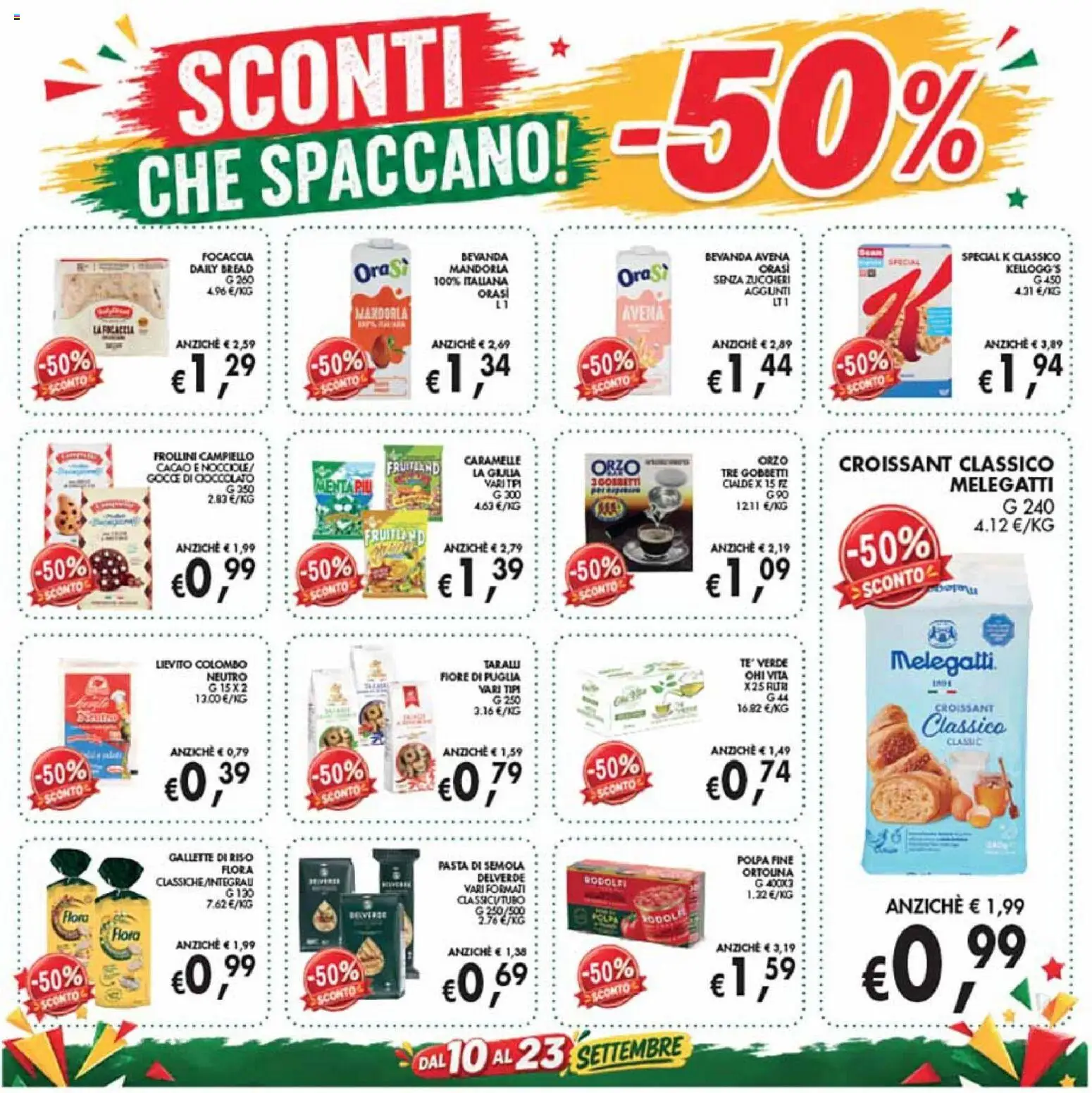 Volantino Coal del 10/09/2026 | Pagina: 3 | Prodotti: Cioccolato, Riso, Mandorla, Pasta di semola