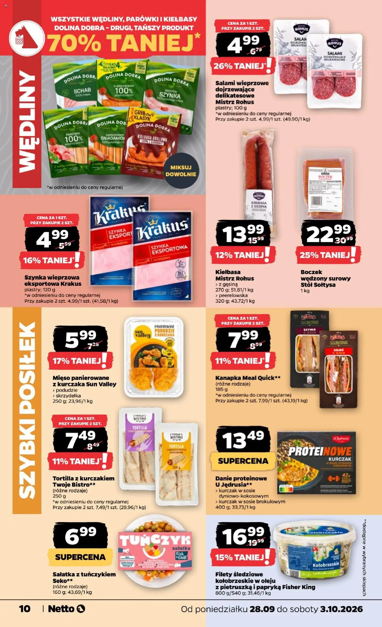Netto gazetka od poniedziałku od 28.09.2026 | Strona: 10