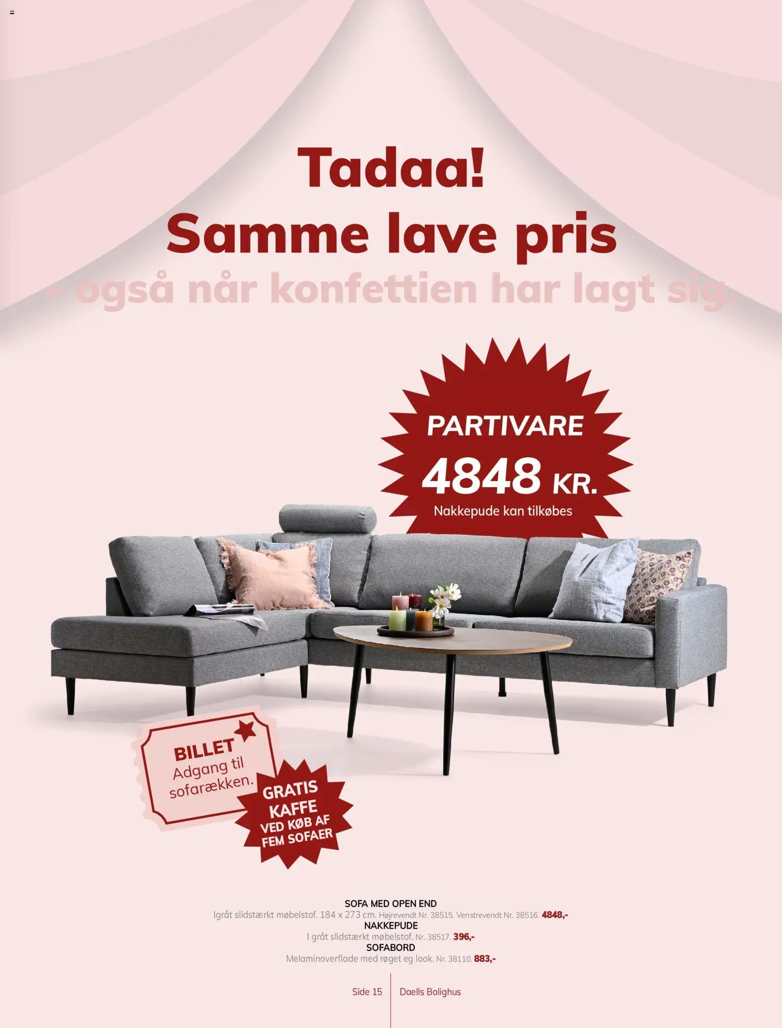 Daells Bolighus tilbudsavis – gyldig fra 26/08/2026 | Side: 15