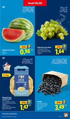 LIDL - Prévisualisation de LIDL catalogue valide à partir de 06/08/2026 | Page: 3