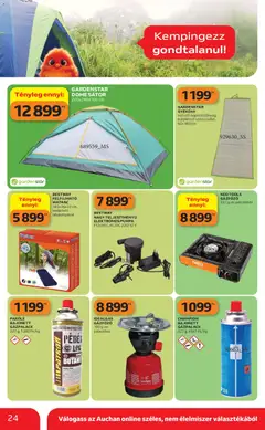 Auchan Kertészet és Szabadidő - amely érvényes a következő dátumtól: 16.04.2026 | Oldal: 24