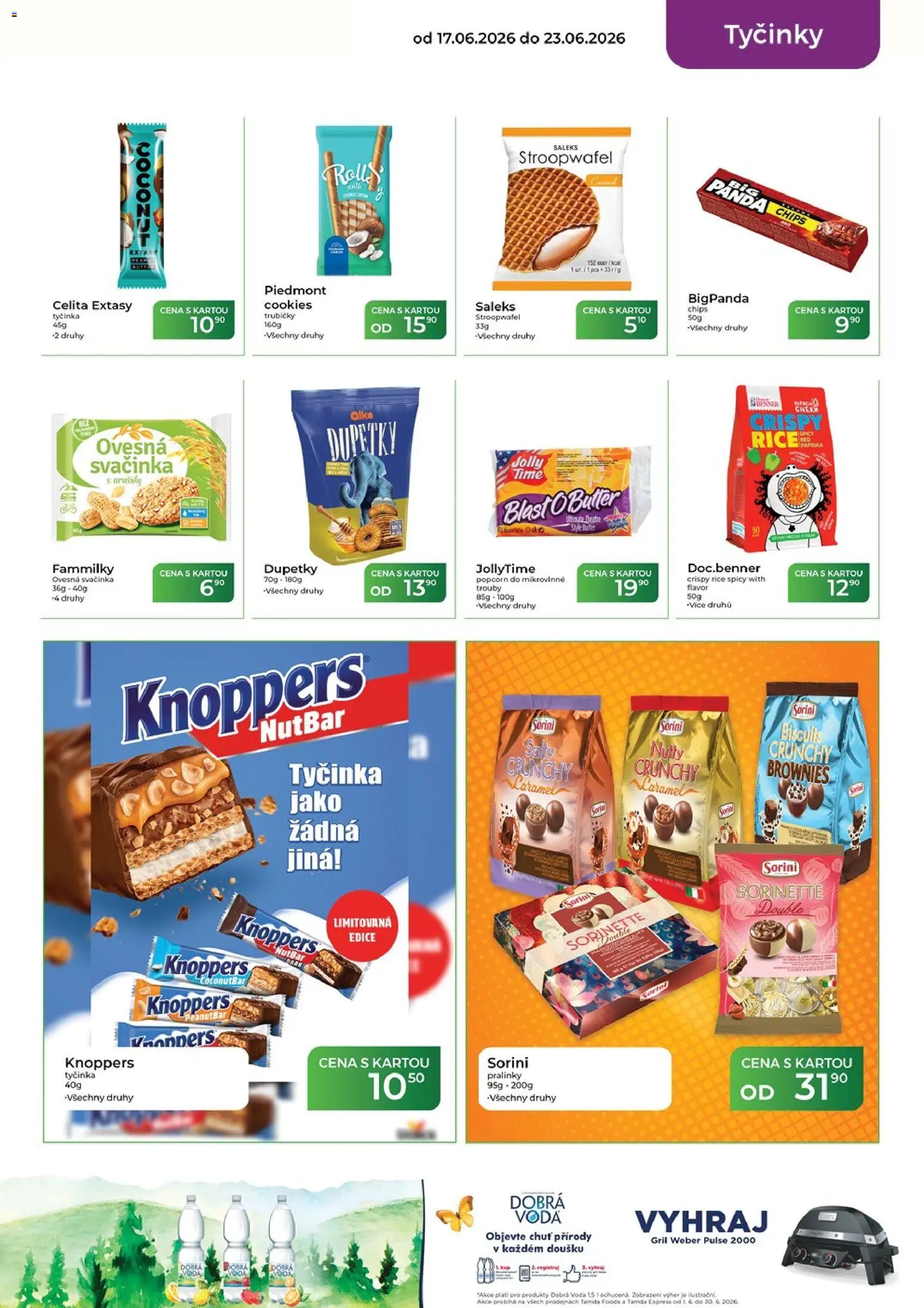 Tamda Foods leták od 17.06.2026 | Strana: 31 | Produkty: Knoppers, Cookies, Popcorn, Dupetky