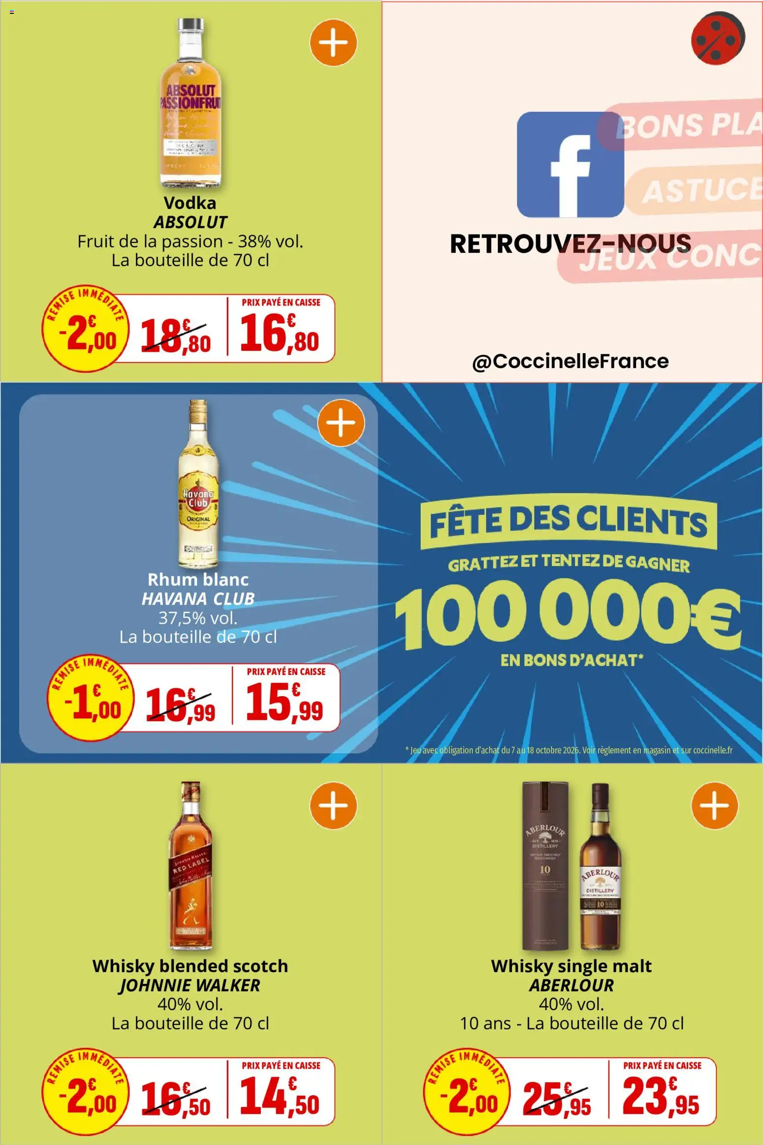 {H1} | Page: 36 | Produits: Fruit de la passion, Havana, Havana Club, Rhum blanc