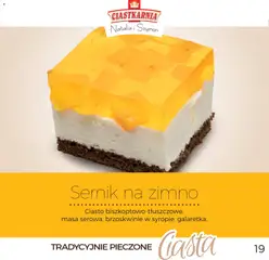 Pogląd oferty "Topaz Gazetka - Ciasta" - ważna od 01.12.2025 | Strona: 19 | Produkty: Ciasto, Sernik japoński