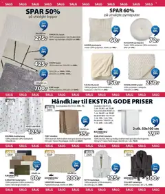 Forhåndsvisning av JYSK kundeavis gyldig fra 13/07/2026 | Side: 9 | Produkter: Pledd, Суміш дитяча, Badematte, Teppe