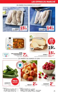 bi1 - Prévisualisation de bi1 Catalogue valide à partir de 09.06.2026 | Page: 25 | Produits: Pêche, Tajine, Lit, Lait