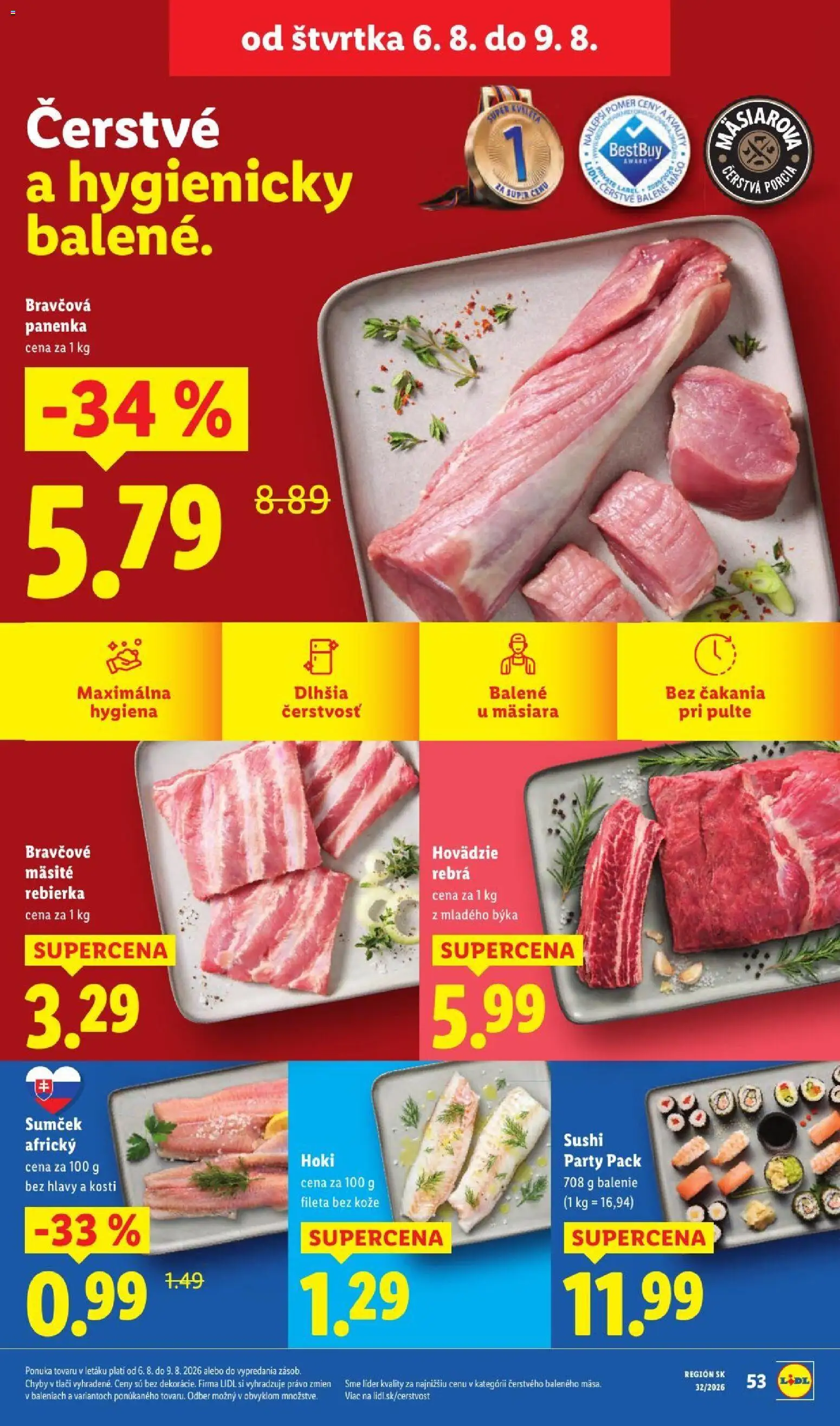Nové Lidl akcie – leták je platný od 03.08.2026 | Strana: 68