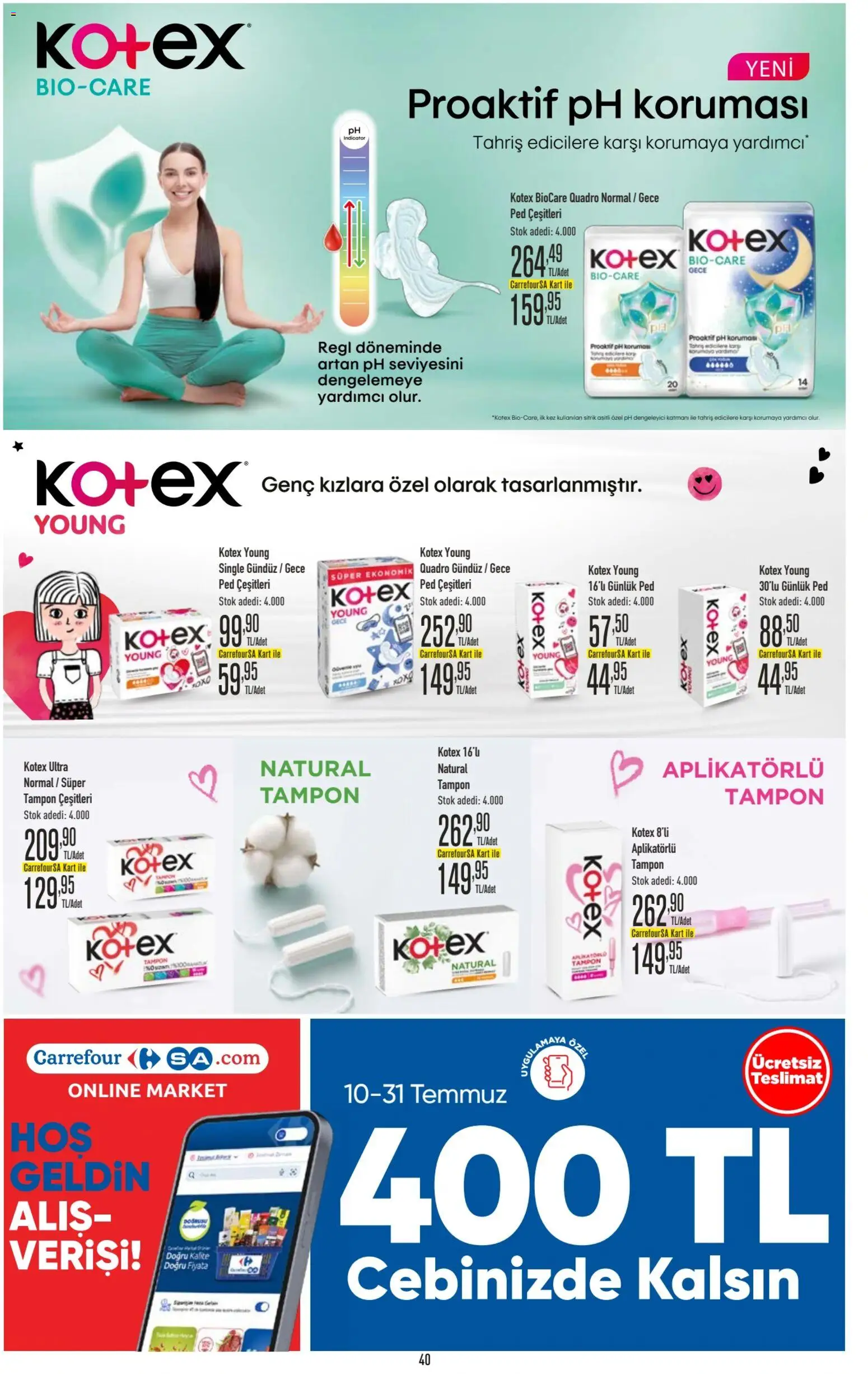 CarrefourSA Katalog - 09 Temmuz 2026 tarihinden itibaren geçerlidir | Sayfa: 40