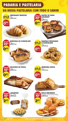 Pré-visualização CROISSANT BRIOCHE, 85g válido de 28.04.2026 | Página: 8 | Produtos: Padaria, Bolo, Chocolate, Pizza