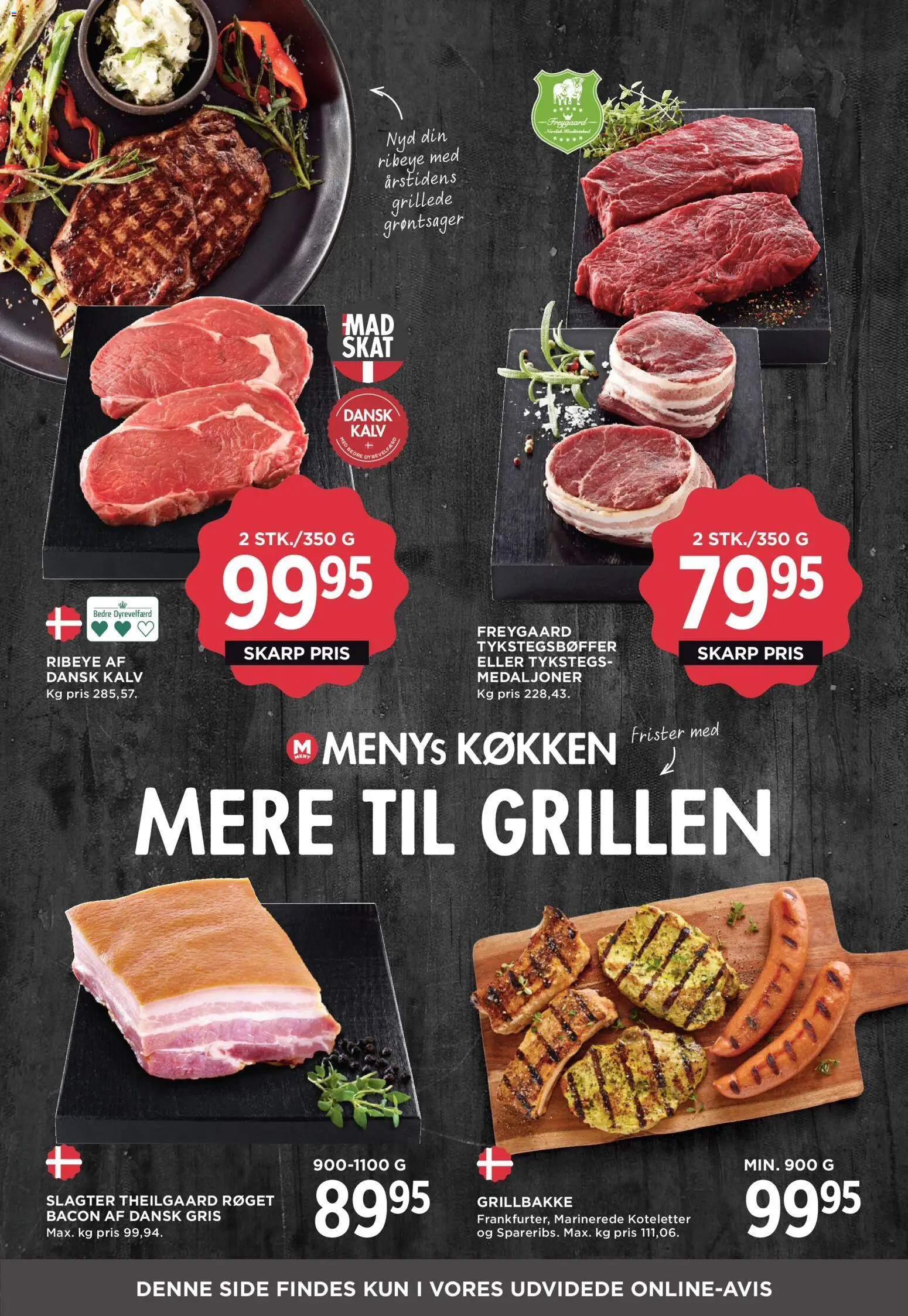 Meny tilbudsavis – gyldig fra 24/07/2026 | Side: 10 | Produkter: Koteletter, Bacon