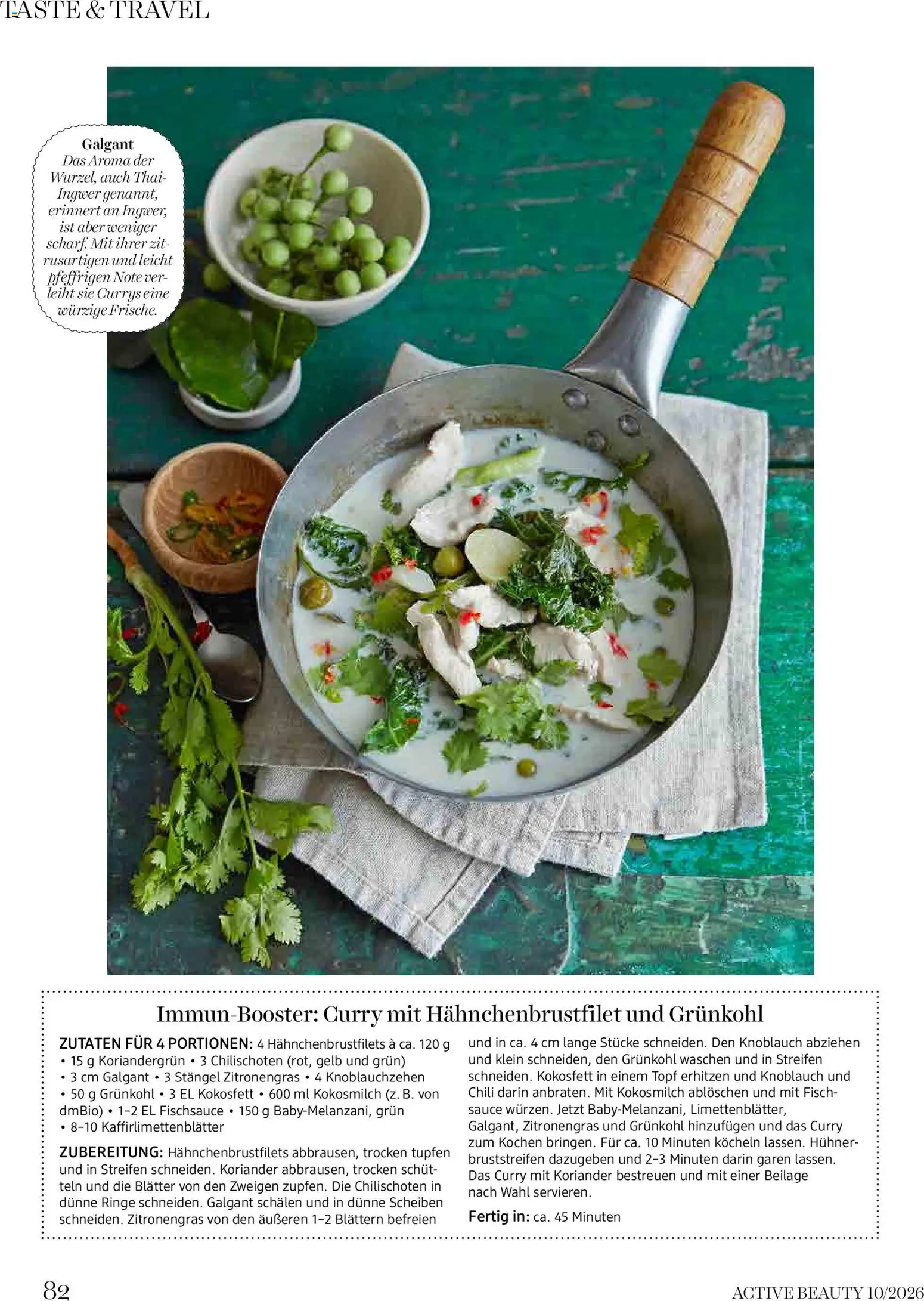 dm drogerie markt Magazin October 2026 gültig ab 01.10.2026 | Seite: 82 | Produkte: Knoblauch, Chili, Kokosmilch, Fisch