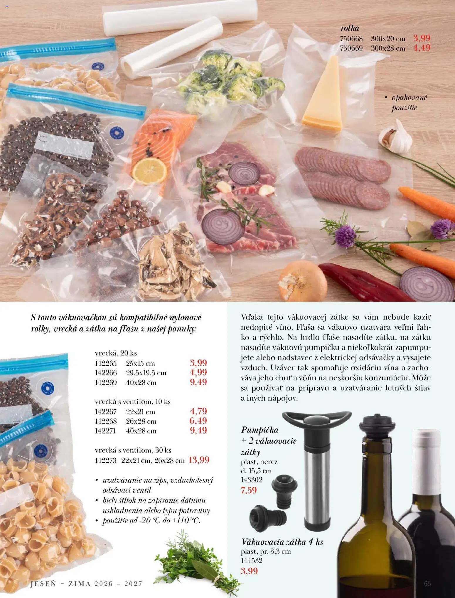 Nové Orion akcie – leták je platný od 22.09.2026 | Strana: 65 | Produkty: Ventil