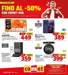 Anteprima del volantino Comet volantino attuale valido a partire dal 08/10/2026