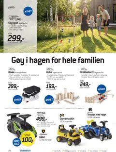 Forhåndsvisning av THANSEN kundeavis gyldig fra 24.04.2026 | Side: 28 | Produkter: Spill