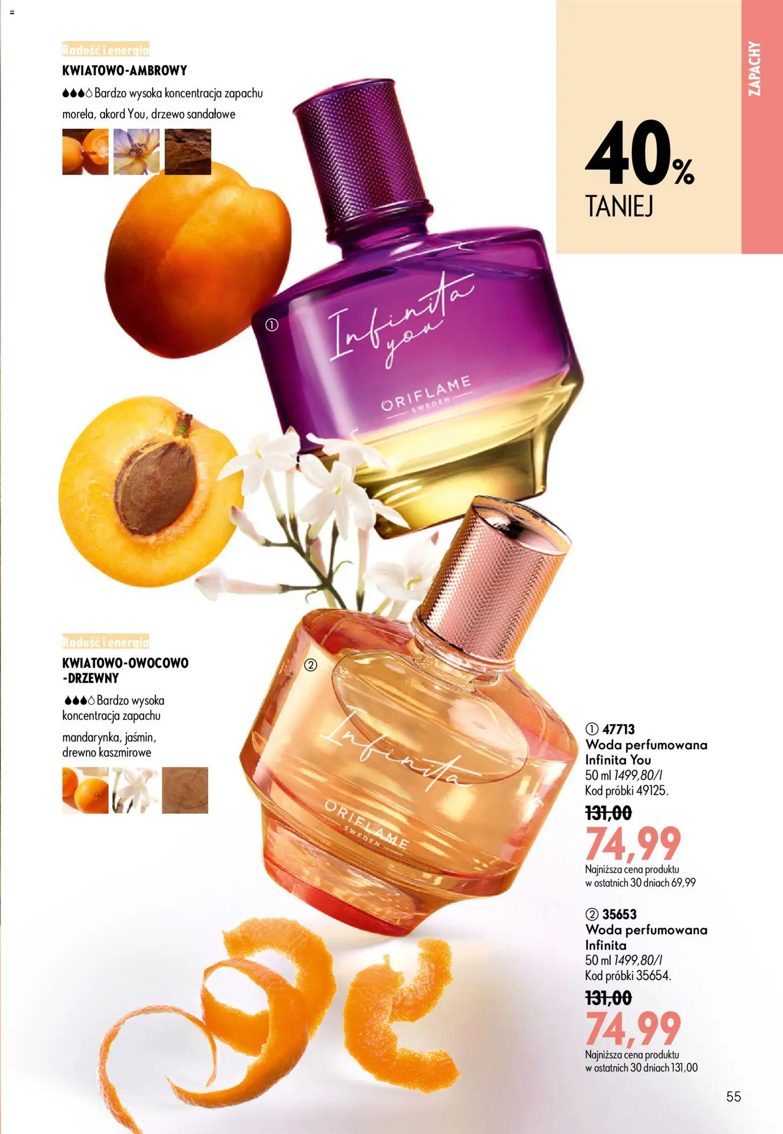 Oriflame Katalog 10 2026 od 08.07.2026 | Strona: 55 | Produkty: Woda