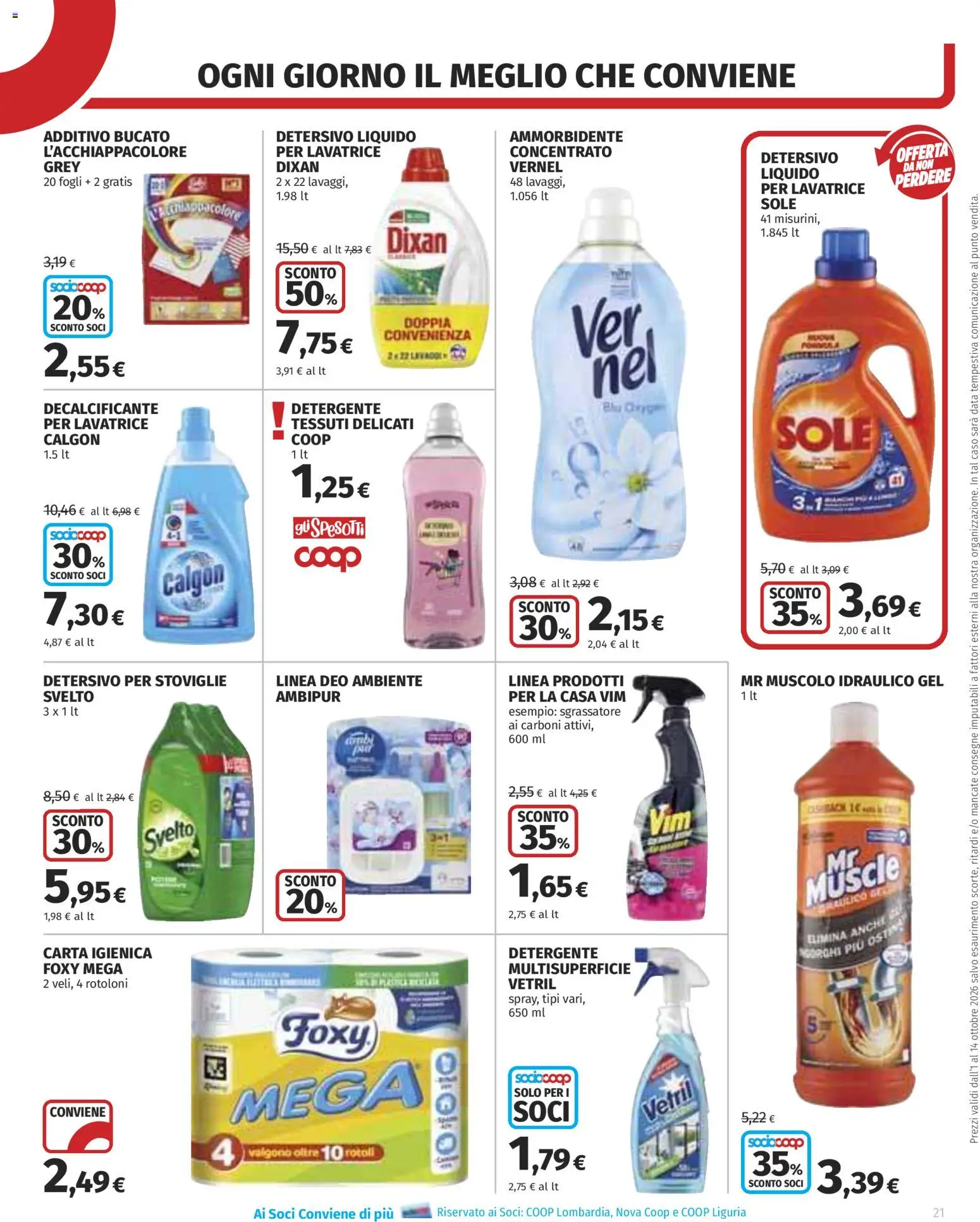 Volantino COOP del 01/10/2026 | Pagina: 21