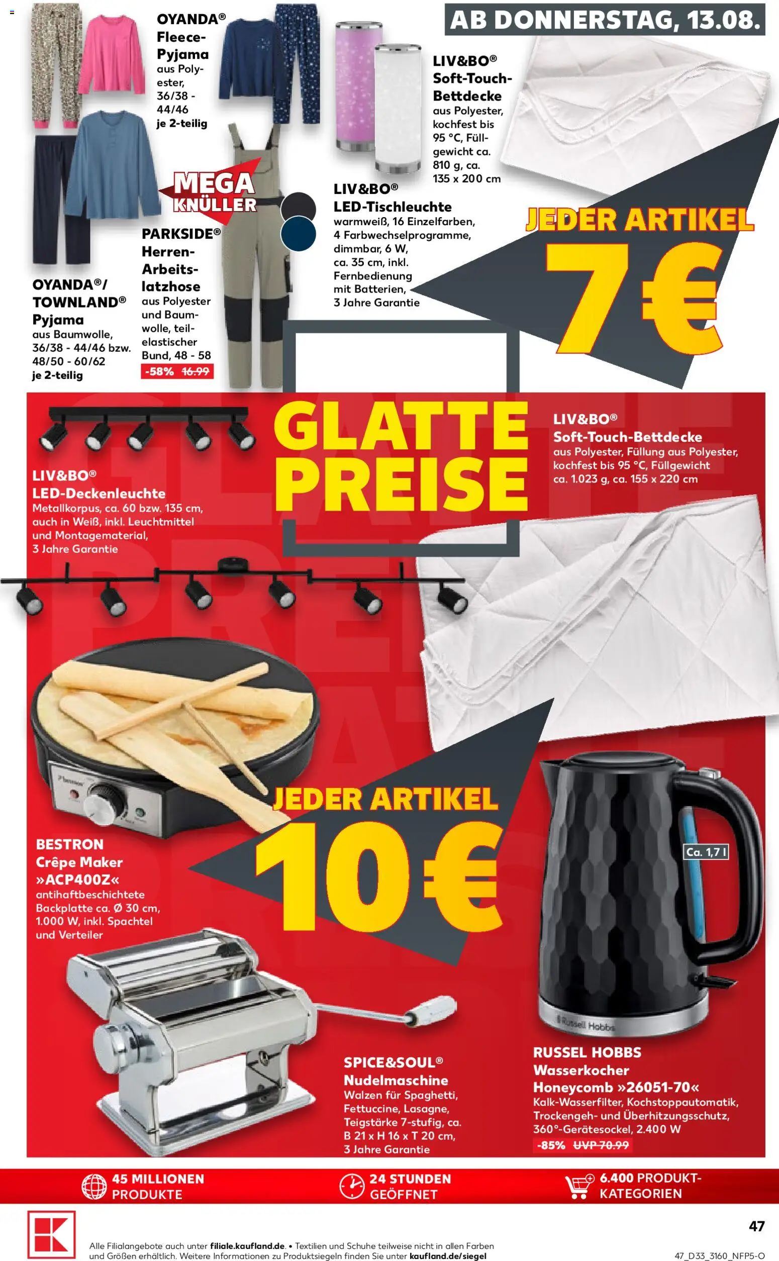 Kaufland Německo leták od 13.08.2026 | Strana: 47