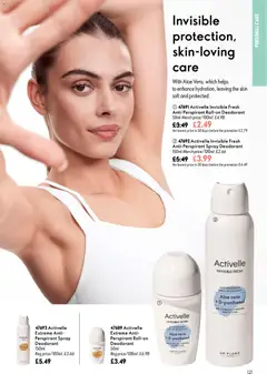 Preview of Oriflame - Offers valid from 09/09/2026 | Page: 121 | Products: Aloe Vera, Deodorant, Antiperspirant