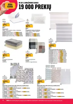Senukai leidinys galioja nuo 03.06.2026 | Puslapis: 20 | Prekių: Pagalvė, Antklodė, Pledas