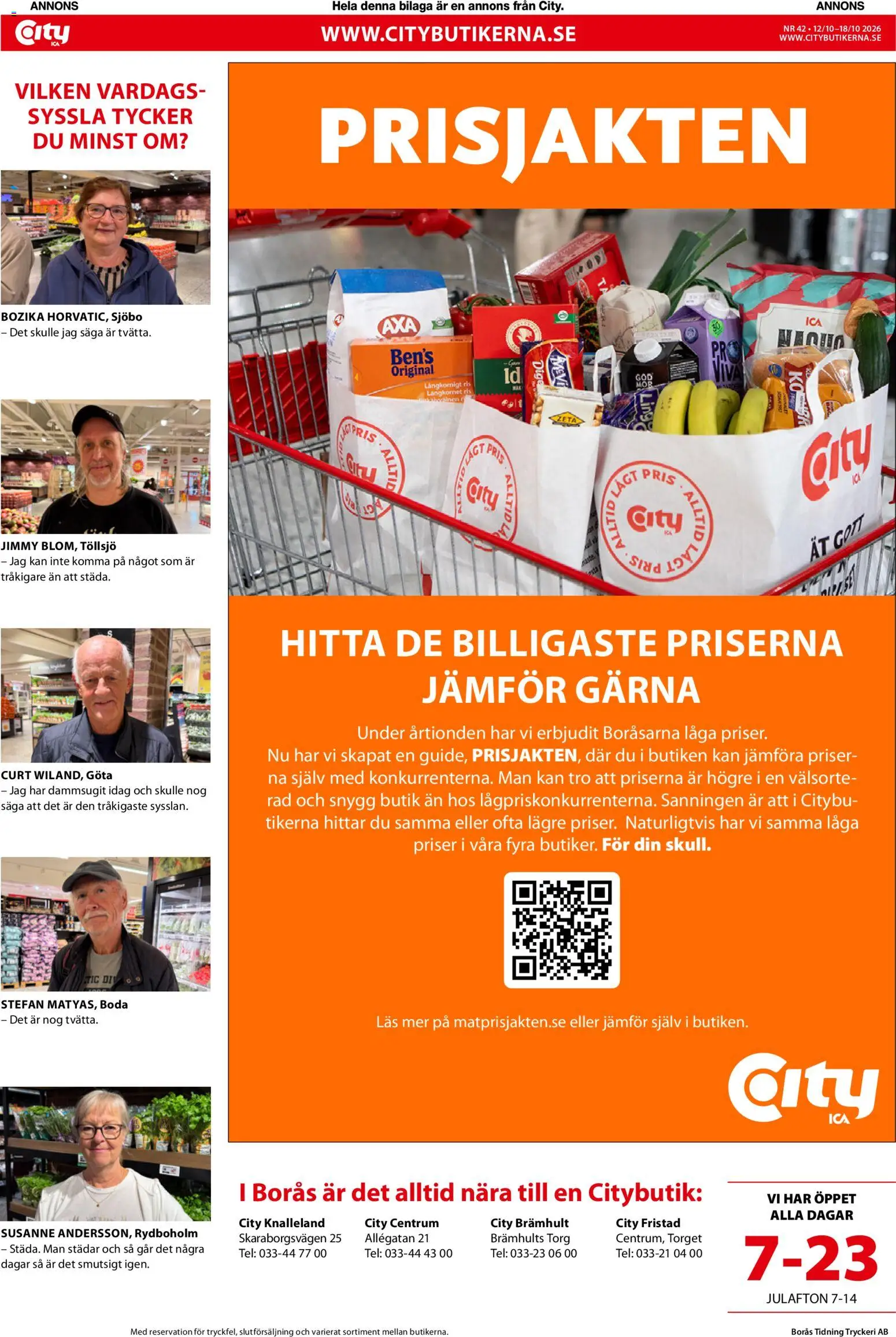 ICA Kvantum reklamblad aktuell från 12/10/2026 | Sida: 16 | Produkter: Ris
