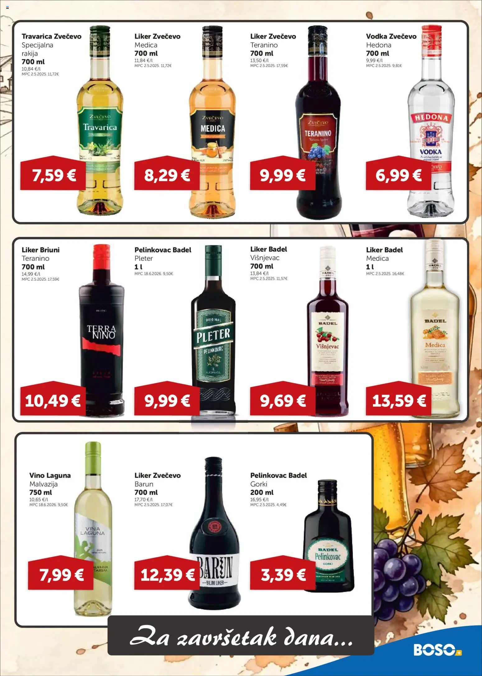 Boso katalog | vrijedi od 03.09.2026 | Stranica: 11 | Proizvodi: Pelinkovac, Teranino, Rakija, Badel